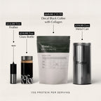 Decaf Black Coffee with Collagen
