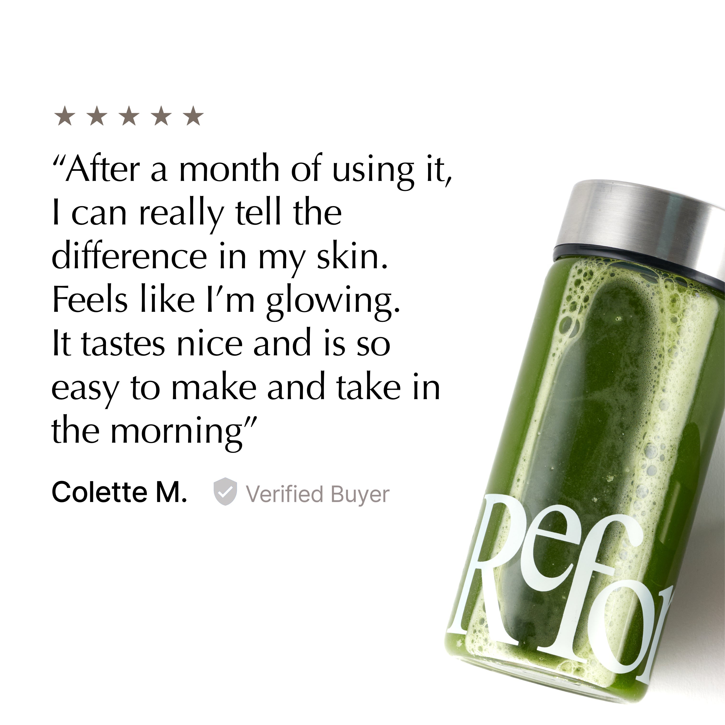 Matcha with Collagen + Vanilla Add-on