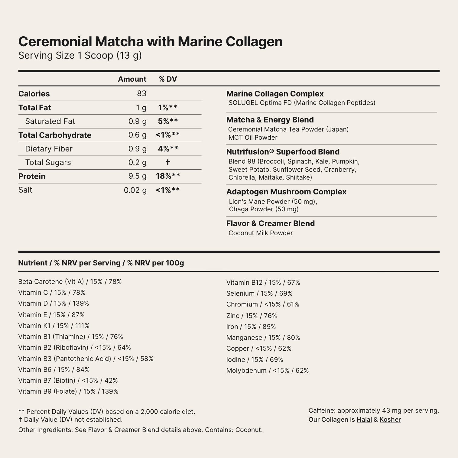 Matcha with Collagen
