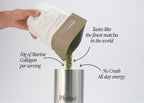 Matcha with Collagen + Coconut Add-on