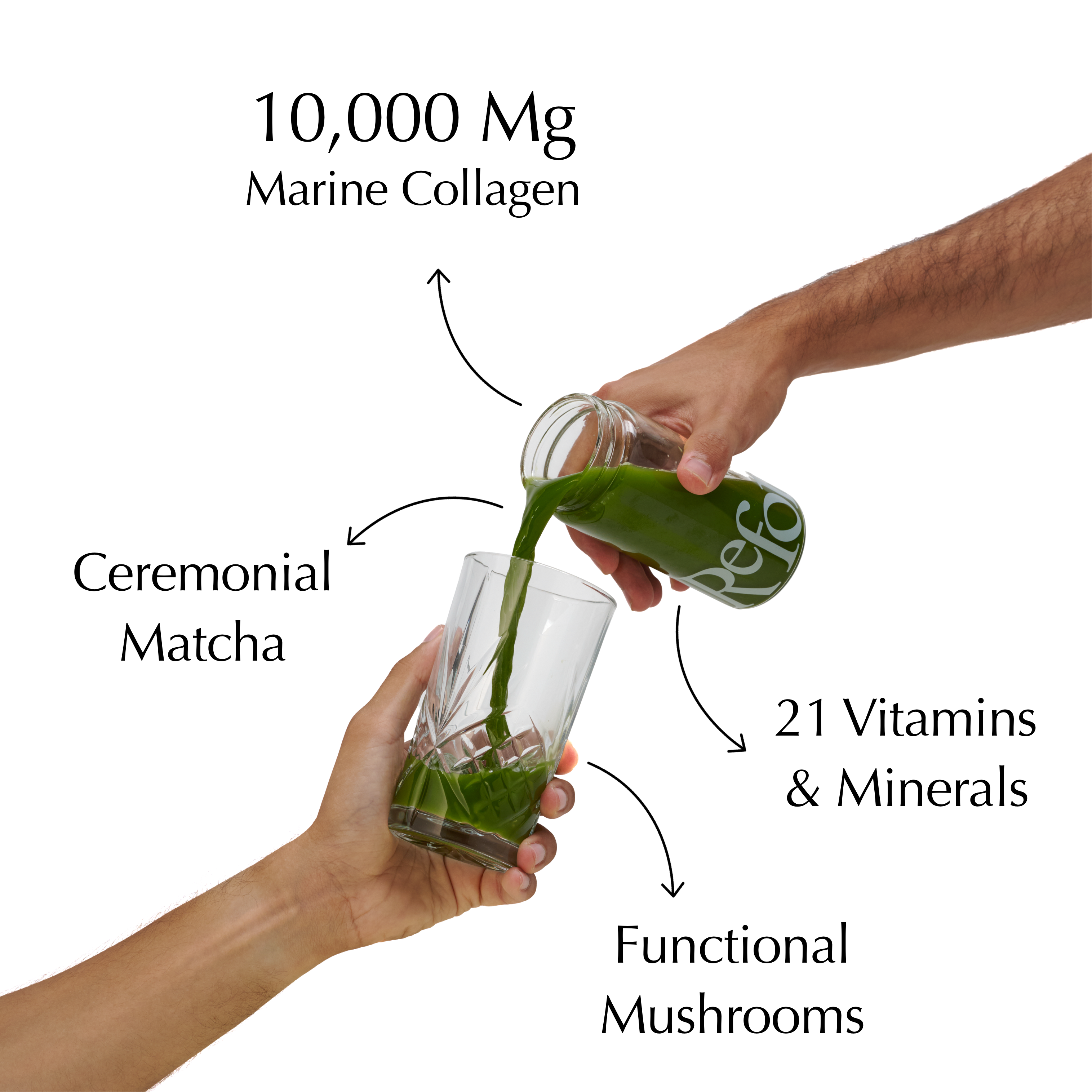 Matcha with Collagen + Vanilla Add-on