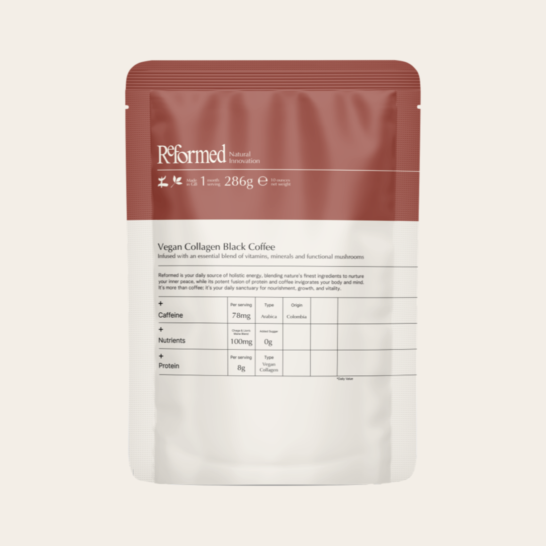 Black Coffee with Vegan Collagen