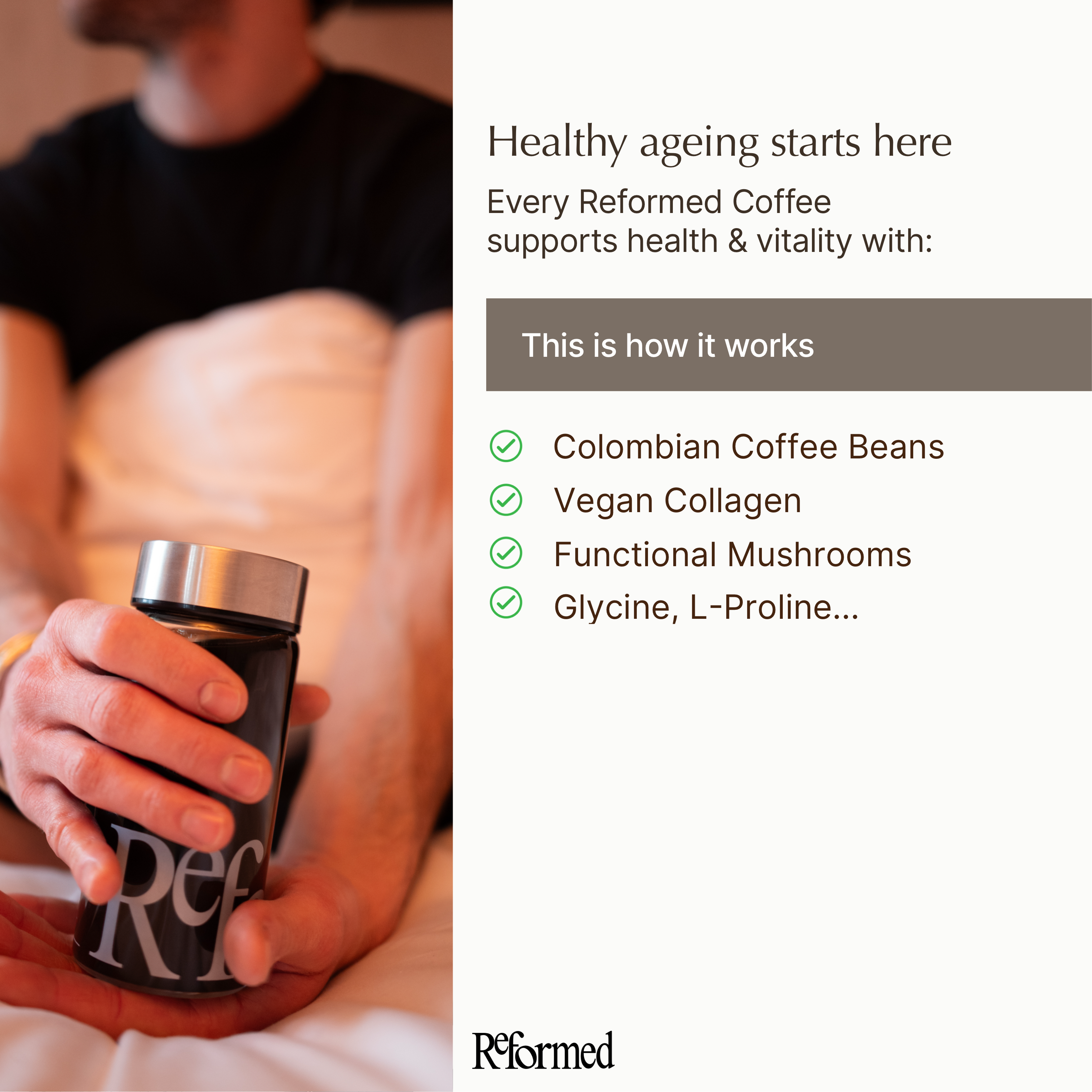 Black Coffee with Vegan Collagen